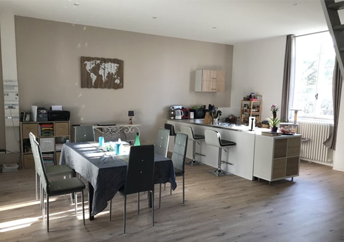 Rénovation Salon Cuisine Après